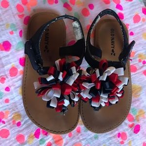Old navy sandals size 8 for toddlers